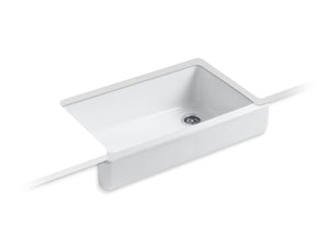 KOHLER K-6488 Whitehaven 35-1/2" undermount single-bowl farmhouse kitchen sink