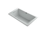 KOHLER K-1173-GH Underscore 66" x 36" drop-in Heated BubbleMassage air bath
