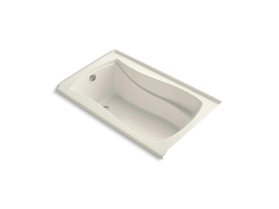 KOHLER K-1242-LW Mariposa 60" x 36" alcove bath with Bask heated surface, left drain