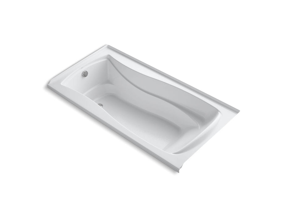 KOHLER K-1259-LW Mariposa 72" x 36" alcove bath with Bask heated surface, left drain