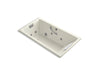 KOHLER K-856-M Tea-for-Two 66" x 36" drop-in whirlpool bath