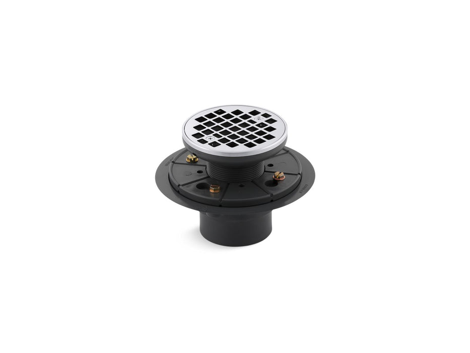 KOHLER Clearflo Round design tile-in shower drain