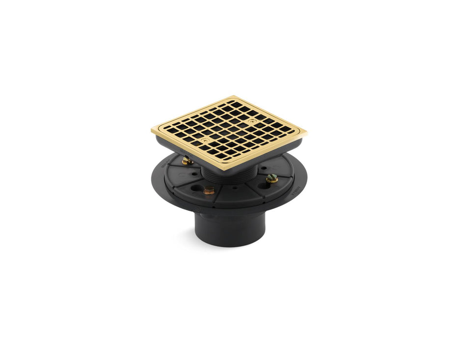 KOHLER K-9136 Clearflo Square design tile-in shower drain
