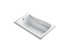 KOHLER K-1242-W1 Mariposa 60" x 36" drop-in bath with Bask heated surface