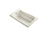 KOHLER K-1242-W1 Mariposa 60" x 36" drop-in bath with Bask heated surface