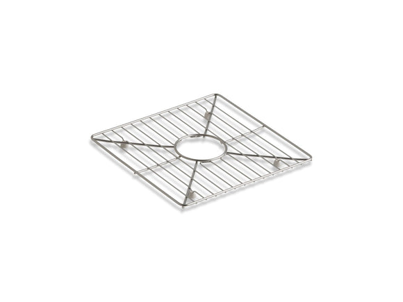 KOHLER K-3142 Poise Stainless steel sink rack, 13-3/16