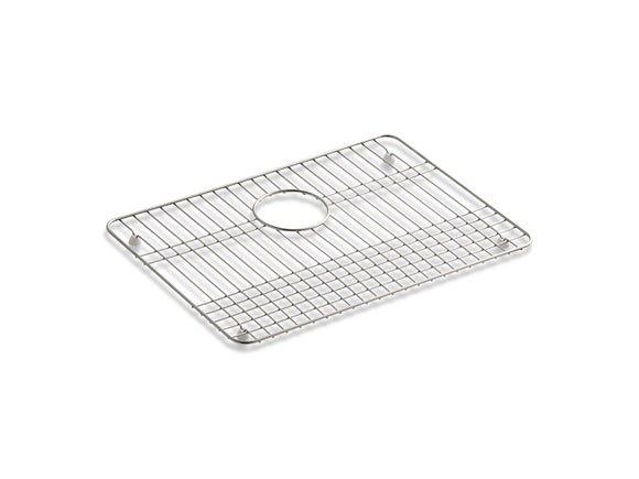 KOHLER K-3192 Iron/Tones Stainless steel sink rack, 19-1/2