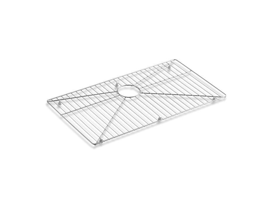 KOHLER K-6644 Vault Strive Stainless steel sink rack, 29-1/4" x 15-15/16" for K-3821 Vault and K-5285 Strive kitchen sinks