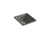 KOHLER K-6584 Iron/Tones 17" top-/undermount single-bowl bar sink