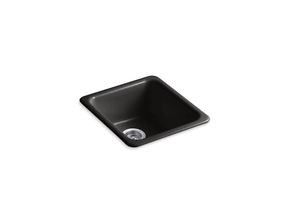 KOHLER K-6584 Iron/Tones 17" top-/undermount single-bowl bar sink