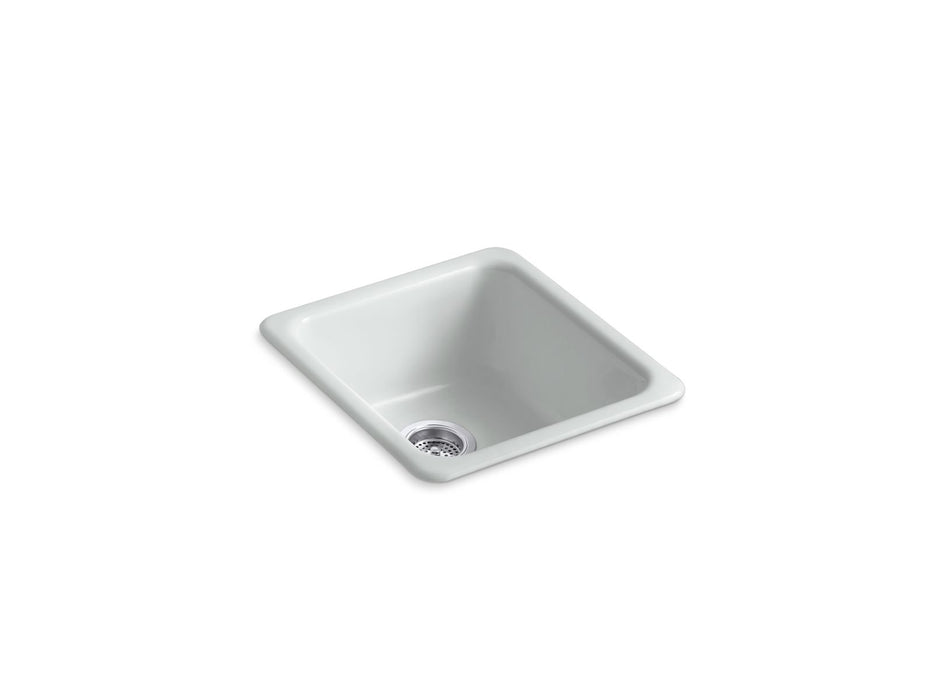 KOHLER K-6584 Iron/Tones 17" top-/undermount single-bowl bar sink