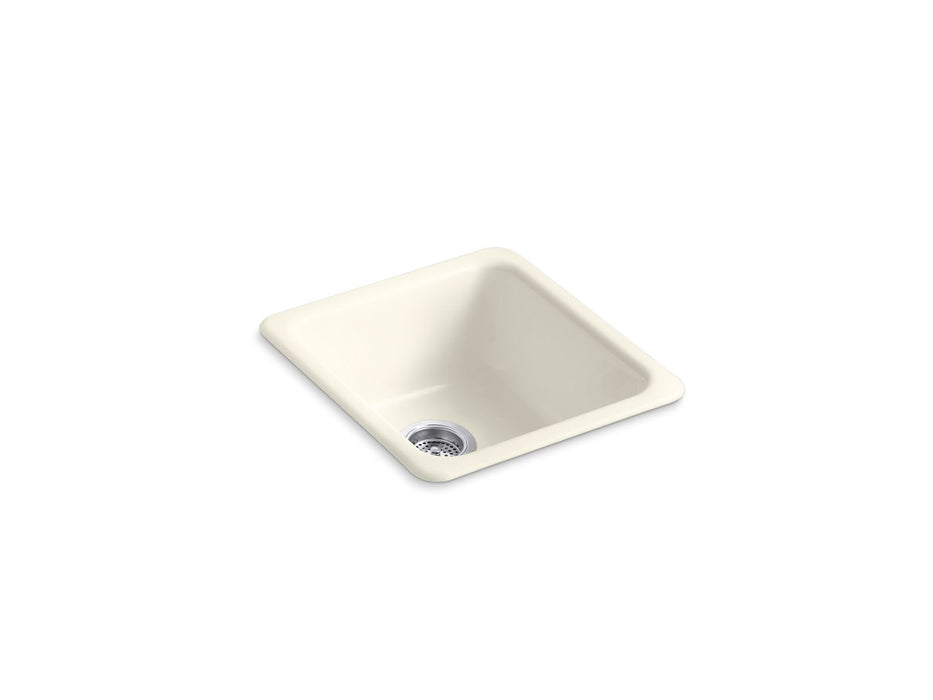 KOHLER K-6584 Iron/Tones 17" top-/undermount single-bowl bar sink