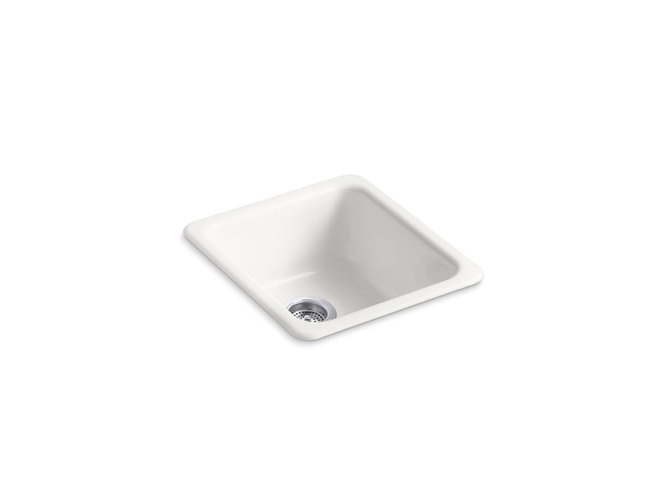 KOHLER K-6584 Iron/Tones 17" top-/undermount single-bowl bar sink