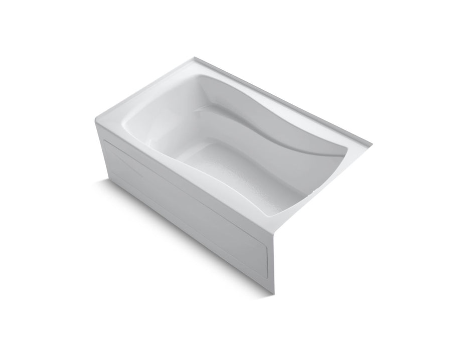 KOHLER K-1242-RAW Mariposa 60" x 36" alcove bath with Bask heated surface, right drain