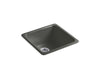 KOHLER Iron/Tones 21" top-/undermount single-bowl bar sink