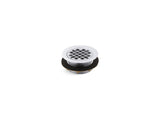 KOHLER K-9132 Round shower drain for use with plastic pipe, gasket included