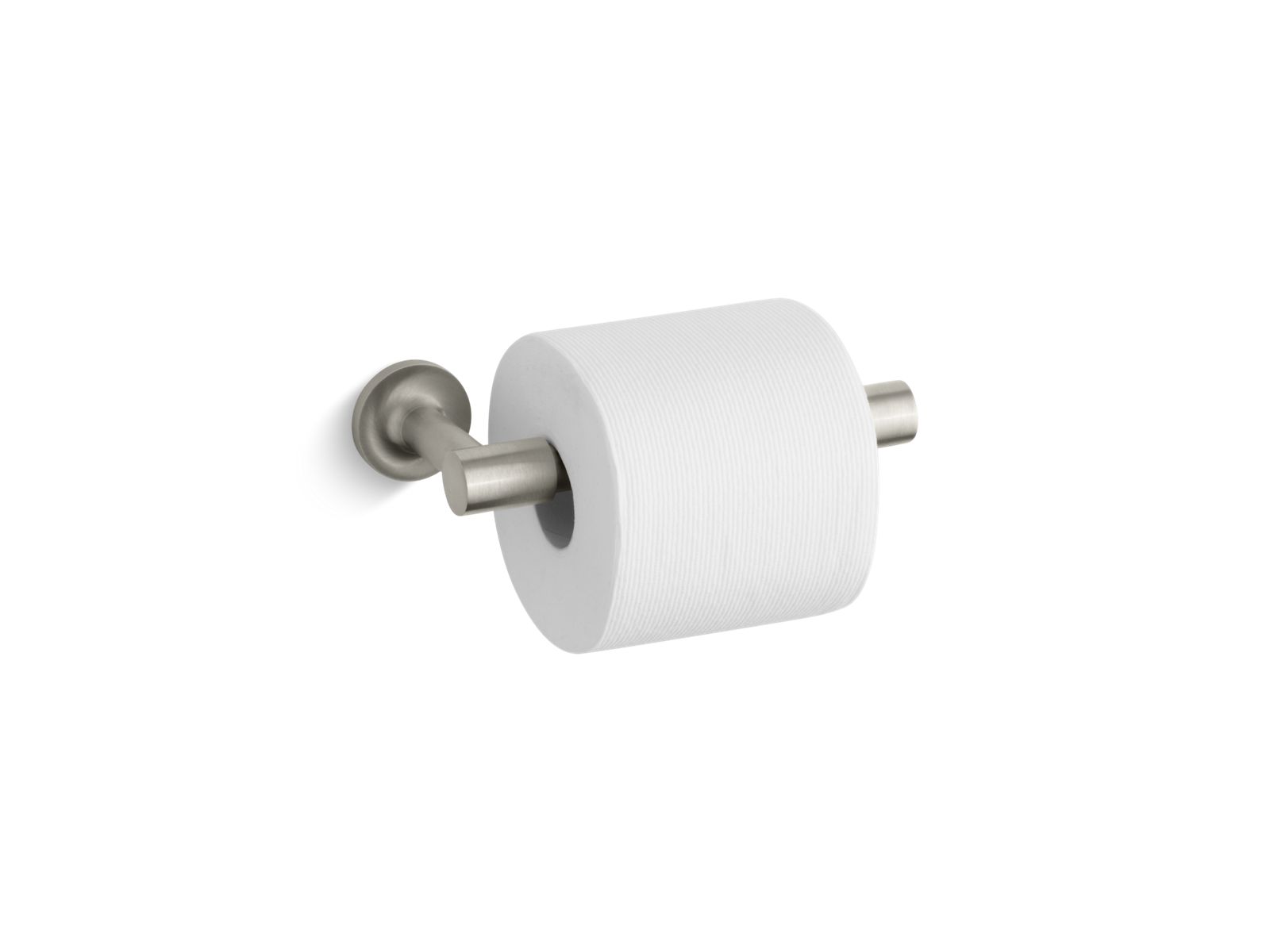 KOHLER Purist Pivoting Toilet Paper Holder in Matte Black