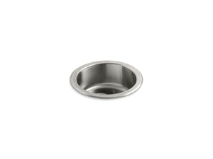 KOHLER K-3341 Undertone Lyric 18-1/2" top-/undermount single-bowl bar sink