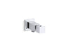 KOHLER K-14791 Loure Wall-mount handshower holder with supply elbow