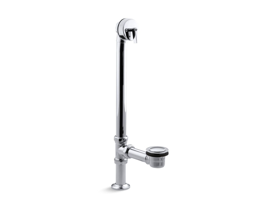KOHLER K-7159 Artifacts 1-1/2" pop-up bath drain for above- and through-the-floor freestanding bath installations
