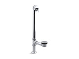 KOHLER K-7159 Artifacts 1-1/2" pop-up bath drain for above- and through-the-floor freestanding bath installations