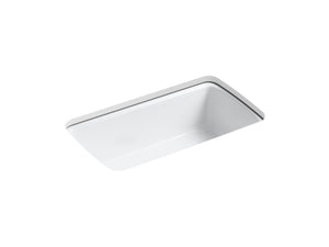 KOHLER K-5864-5U Cape Dory 33" undermount single-bowl kitchen sink