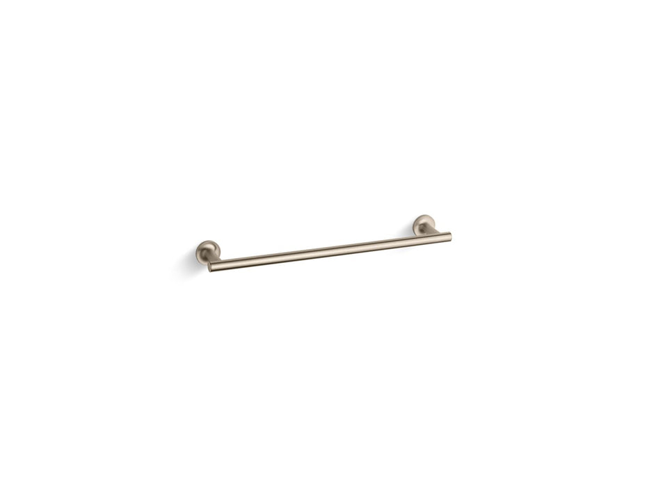 KOHLER Purist 18" towel bar