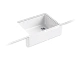 KOHLER K-6487 Whitehaven 29-3/4" undermount single-bowl farmhouse kitchen sink