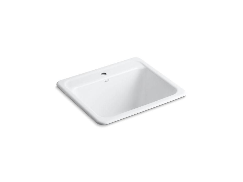 KOHLER K-19017-1 Glen Falls 25" top-/undermount single-bowl utility sink