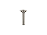 KOHLER K-7394 6" ceiling-mount single-function rainhead arm and flange