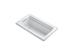 KOHLER K-1123-W1 Archer 60" x 32" drop-in bath with Bask heated surface