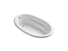 KOHLER K-1164-H Sunward 72" x 42" drop-in heated whirlpool bath