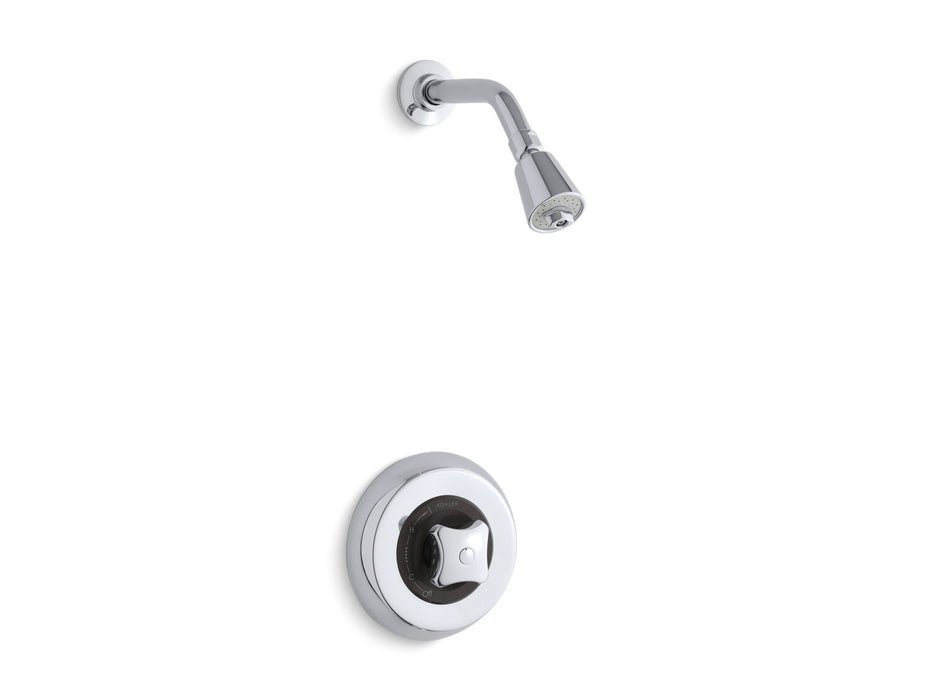 KOHLER K-TS6910-2A Triton Rite-Temp shower valve trim with standard handle and 2.5 gpm showerhead