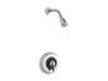KOHLER K-TS6910-4G Triton Rite-Temp shower valve trim with lever handle and 1.75 gpm showerhead
