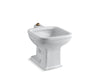 KOHLER K-6676 Tyrrell 21" x 27-1/8" floor-mount siphon-jet flushing rim service sink