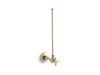 KOHLER 3/8" NPT angle supply with stop and annealed vertical tube