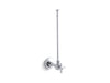 KOHLER 3/8" NPT angle supply with stop and annealed vertical tube