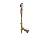KOHLER K-7259 Clearflo Brass toe tap bath drain