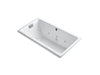 KOHLER K-856-JHN Tea-for-Two 66" x 36" drop-in/undermount whirlpool bath