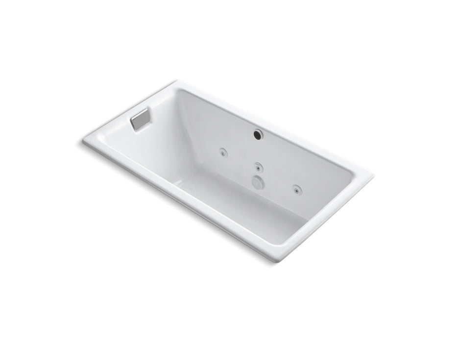 KOHLER K-856-JHN Tea-for-Two 66" x 36" drop-in/undermount whirlpool bath