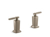 KOHLER K-T16248-4 Margaux Deck-mount bath faucet handle trim with Lever design