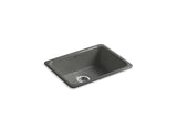 KOHLER K-6585 Iron/Tones 24-1/4" top-/undermount single-bowl bar sink