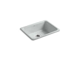 KOHLER K-6585 Iron/Tones 24-1/4" top-/undermount single-bowl bar sink