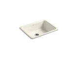 KOHLER K-6585 Iron/Tones 24-1/4" top-/undermount single-bowl bar sink