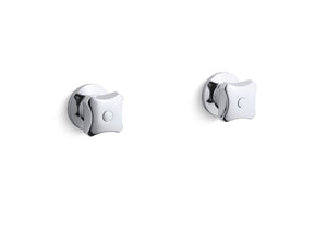 KOHLER K-T7744-2 Triton Wall-mount valve trim with standard handles, requires valve