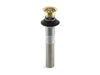 KOHLER K-7129-A Bathroom sink grid drain with overflow