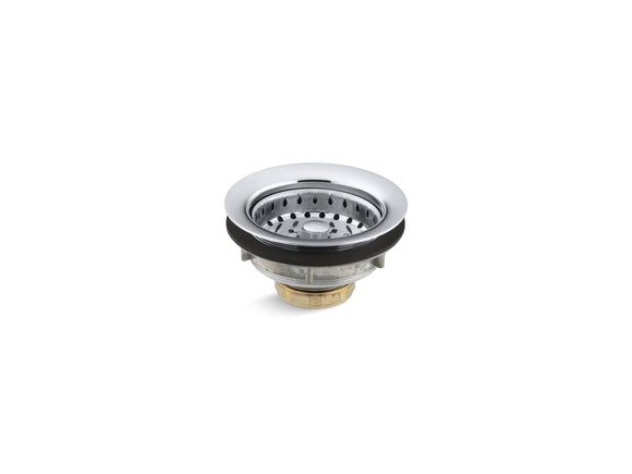 KOHLER K-8814 Stainless steel sink drain and strainer for 3-1/2