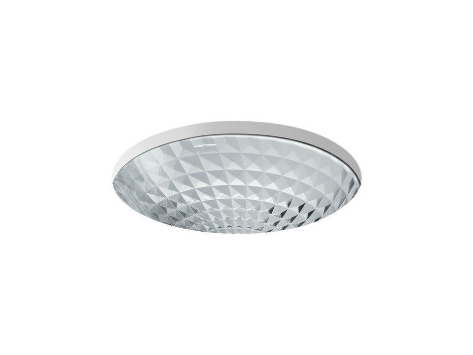 KOHLER K-2361 Kallos 16" round undermount bathroom sink, no overflow