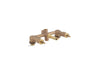 KOHLER K-303-K Widespread 1/2" ceramic in-wall three-handle valve system with integral diverter and 8" centers
