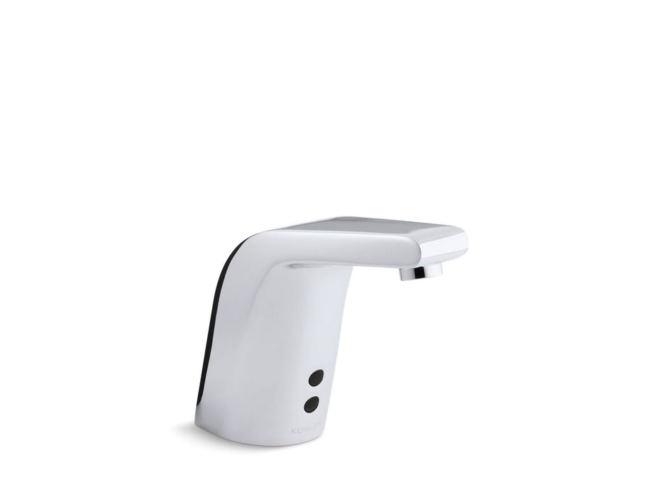KOHLER K-7514 Sculpted Touchless single-hole lavatory faucet with Insight sensor technology, HES-powered, 0.5 gpm